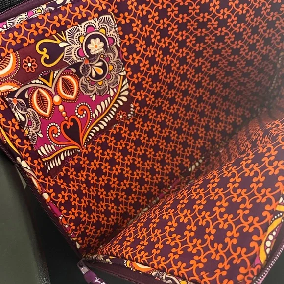 Vera Bradley Safari Sunset Laptop Bag - Picture 4 of 10